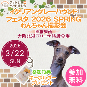 フォトレコペット撮影会